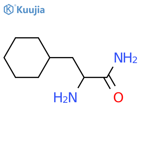 2-amino-3-cyclohexylpropanamide structure