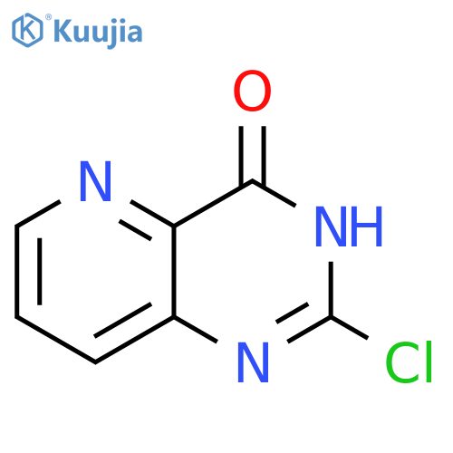 2-chloropyrido3,2-dpyrimidin-4-ol structure