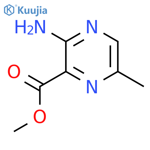 Methyl 3-amino-6-methylpyrazine-2-carboxylate structure
