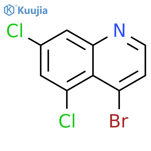 4-bromo-5,7-dichloroquinoline structure