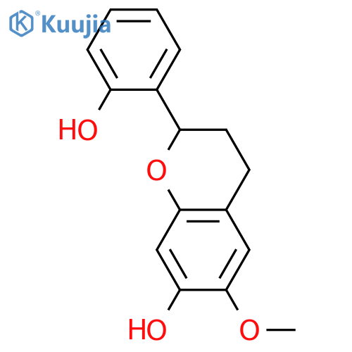2',6,7-Trihydroxyflavan; (S)-form, 6-Me ether structure