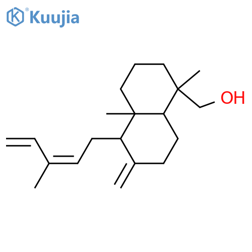 8(17),12,14-Labdatrien-18-ol; (12E)-form structure
