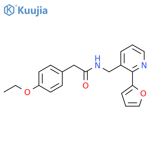 2-(4-ethoxyphenyl)-N-{[2-(furan-2-yl)pyridin-3-yl]methyl}acetamide structure