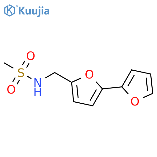 N-({[2,2'-bifuran]-5-yl}methyl)methanesulfonamide structure