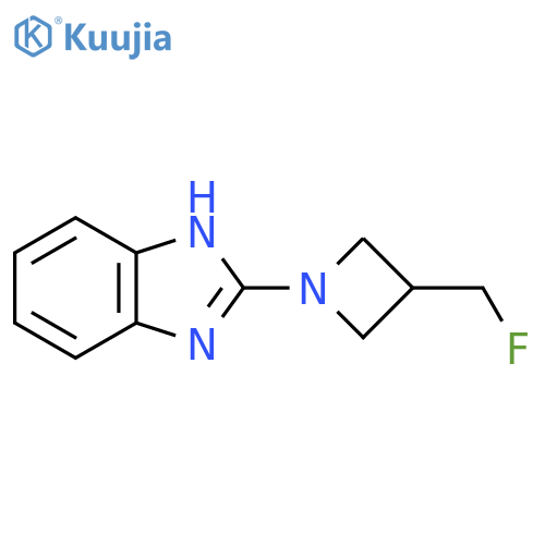 2-(3-(fluoromethyl)azetidin-1-yl)-1H-benzo[d]imidazole structure