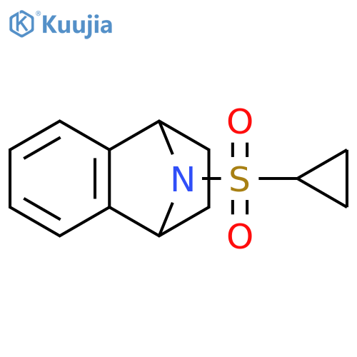 11-(cyclopropanesulfonyl)-11-azatricyclo[6.2.1.0^{2,7}]undeca-2(7),3,5-triene structure