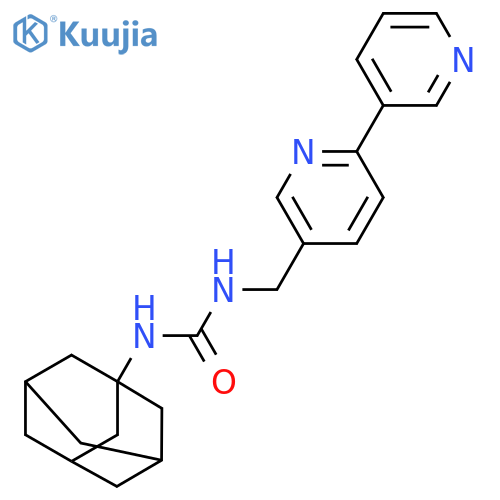 1-(adamantan-1-yl)-3-({[2,3'-bipyridine]-5-yl}methyl)urea structure