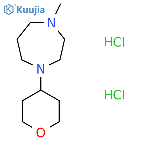 1-methyl-4-(oxan-4-yl)-1,4-diazepane dihydrochloride structure