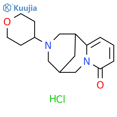 11-(oxan-4-yl)-7,11-diazatricyclo7.3.1.0,trideca-2,4-dien-6-one hydrochloride structure