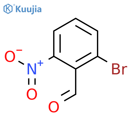 2-Bromo-6-nitrobenzaldehyde structure