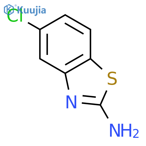 2-Amino-5-chlorobenzothiazole structure