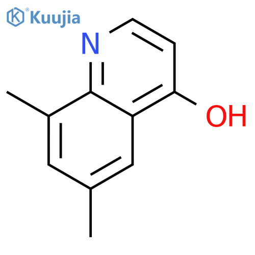 6,8-DIMETHYL-4-HYDROXYQUINOLINE structure