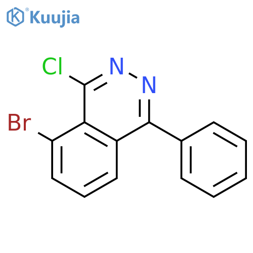 Phthalazine, 5-bromo-4-chloro-1-phenyl- structure