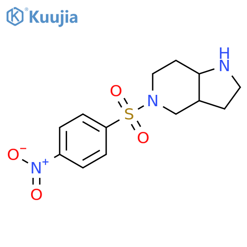 5-(4-nitrobenzenesulfonyl)-octahydro-1H-pyrrolo[3,2-c]pyridine structure