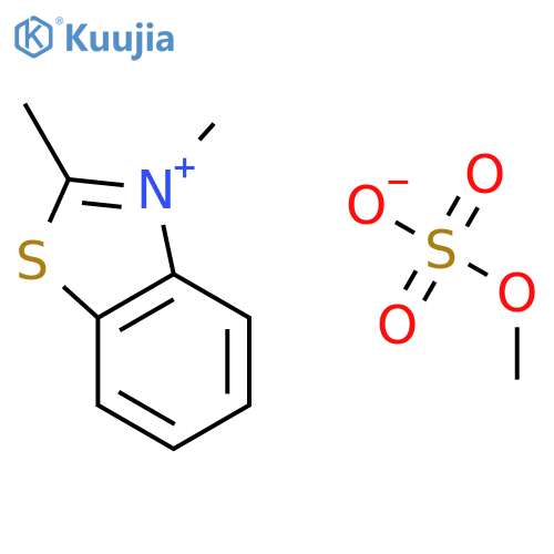 2,3-dimethylbenzo[d]thiazol-3-ium methyl sulfate structure