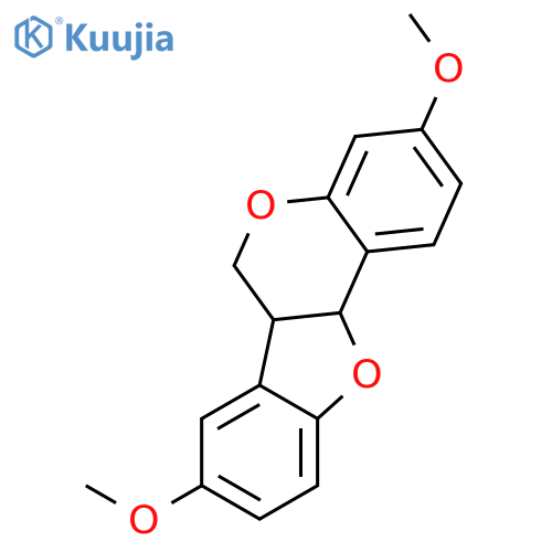 3,8-dimethoxy-6a,11a-dihydro-6H-[1]benzofuro[3,2-c]chromene structure