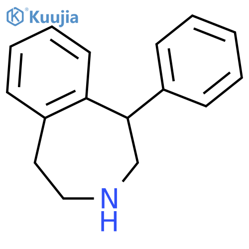 1-phenyl-2,3,4,5-tetrahydro-1H-3-benzazepine structure