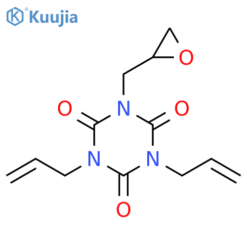 1,3,5-Triazine-2,4,6(1H,3H,5H)-trione, 1-(2-oxiranylMethyl)-3,5-di-2-propen-1-yl- structure