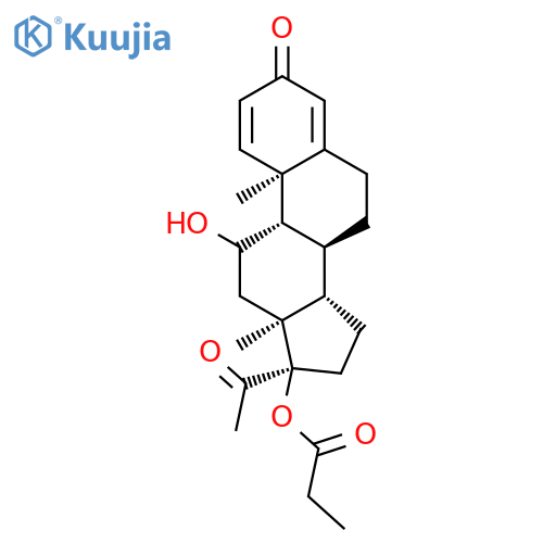 Deprodone propionate structure