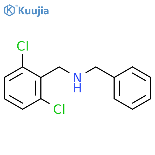 benzyl(2,6-dichlorophenyl)methylamine structure