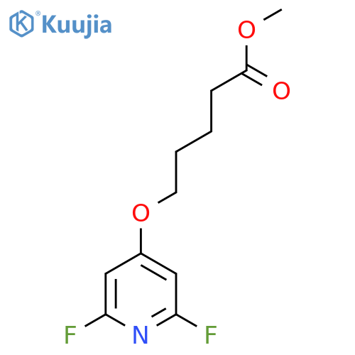 METHYL 5-((2,6-DIFLUOROPYRIDIN-4-YL)OXY)PENTANOATE structure