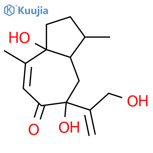 1,7,12-Trihydroxy-9,11(13)-guaiadien-8-one; (1α,4α,5α,7α)-form structure