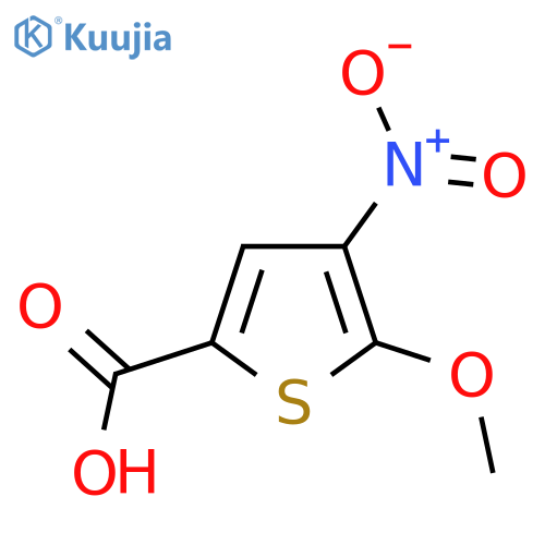 5-Methoxy-4-nitrothiophene-2-carboxylic acid structure