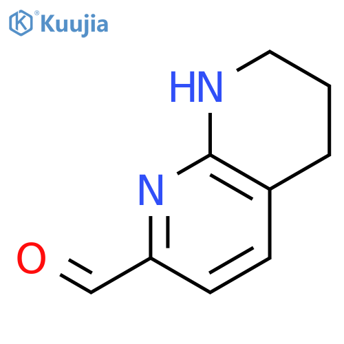 5,6,7,8-Tetrahydro-1,8-naphthyridine-2-carbaldehyde structure