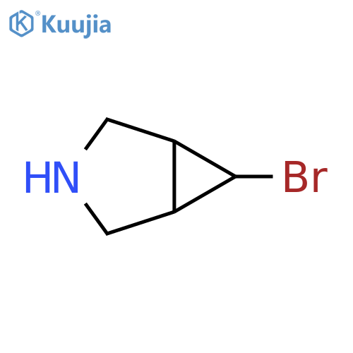 6-bromo-3-azabicyclo3.1.0hexane structure