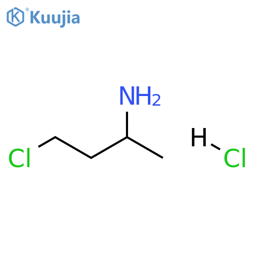 4-chlorobutan-2-amine hydrochloride structure