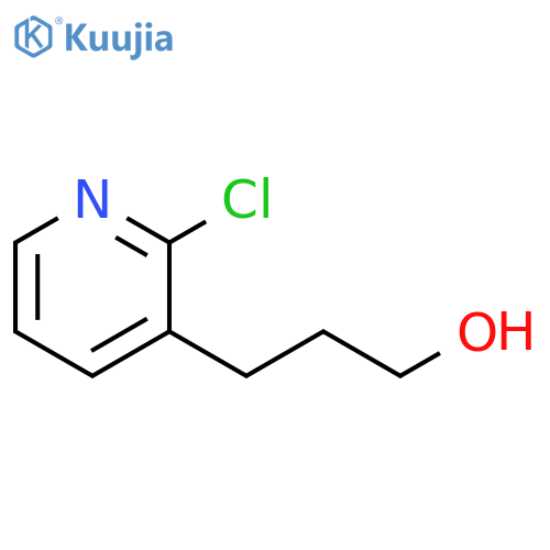 3-(2-chloropyridin-3-yl)propan-1-ol structure