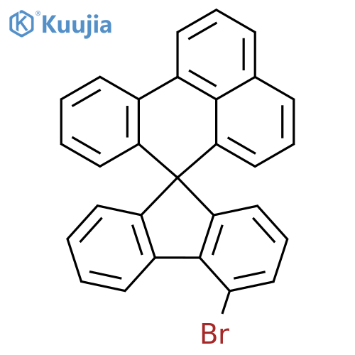 4'-Bromospiro[benzo[de]anthracene-7,9'-fluorene] structure