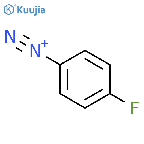 Benzenediazonium, 4-fluoro- structure
