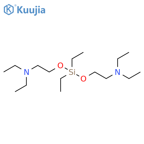 N,N,4,4,8-pentaethyl-3,5-dioxa-8-aza-4-siladecan-1-amine structure