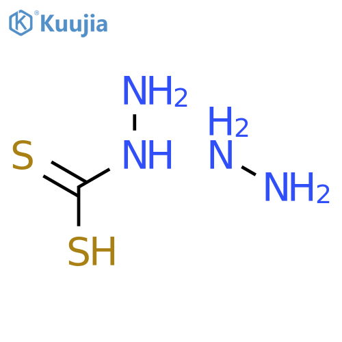 Dithiocarbonic acid monohydrazide hydrazine salt structure
