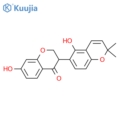 Licoisoflavone B; 5-Deoxy, 2,3-dihydro structure
