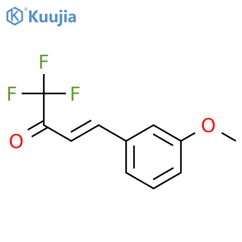 1,1,1-Trifluoro-4-(3-methoxyphenyl)but-3-en-2-one structure