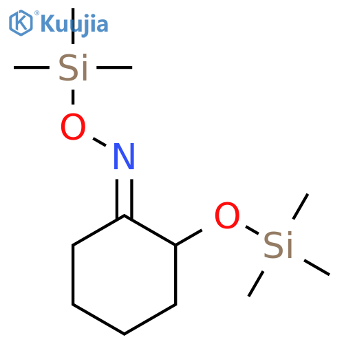 Cyclohexanone, 2-[(trimethylsilyl)oxy]-, O-(trimethylsilyl)oxime structure