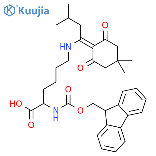 Fmoc-L-Lys(ivDde)-OH structure