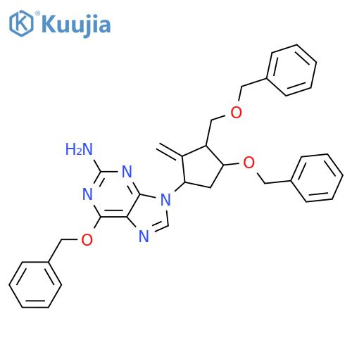 3,4,11-Phenylmethoxy Entecavir structure