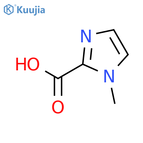 1-methylimidazole-2-carboxylic acid structure