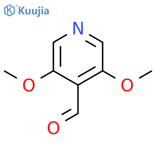3,5-Dimethoxyisonicotinaldehyde structure