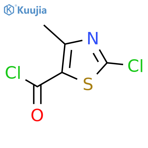 5-THIAZOLECARBONYL CHLORIDE, 2-CHLORO-4-METHYL- structure