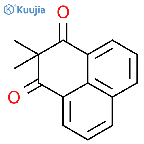 2,2-Dimethylphenalene-1,3-dione structure
