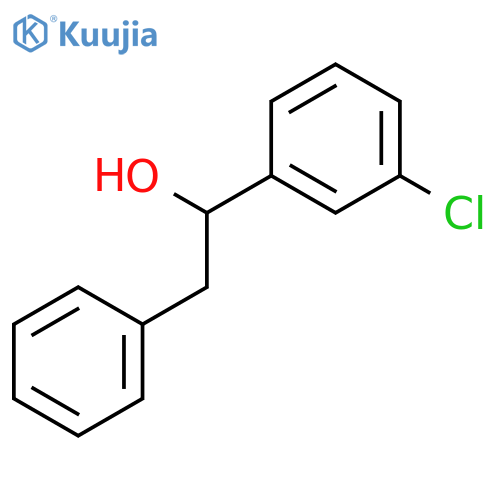 1-(3-Chlorophenyl)-2-phenylethan-1-ol structure