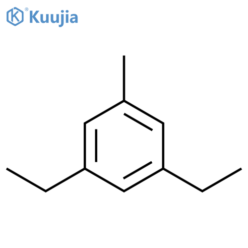 Benzene,1,3-diethyl-5-methyl- structure