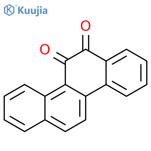 5,6-Chrysenedione structure