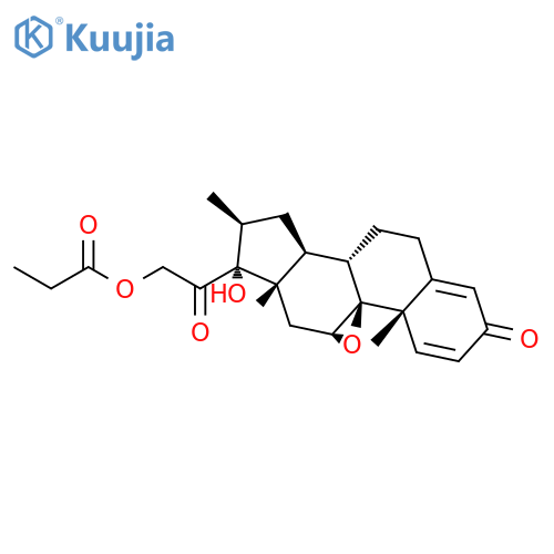 16b-Betamethasone 9,11-Epoxide 21-Propionate structure