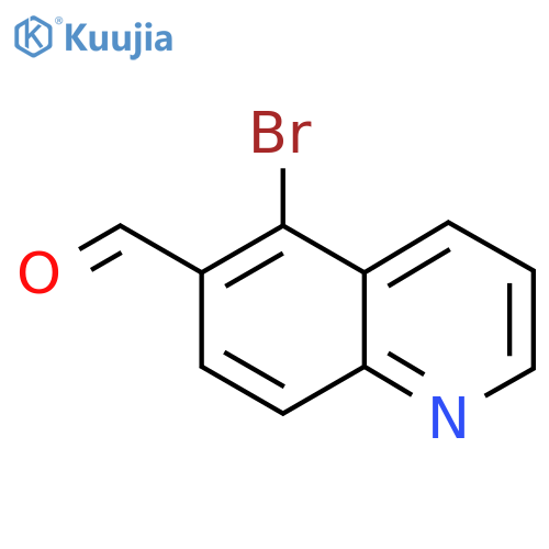 5-Bromoquinoline-6-carbaldehyde structure