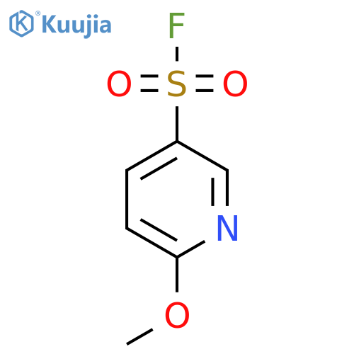 6-Methoxypyridine-3-sulfonyl fluoride structure